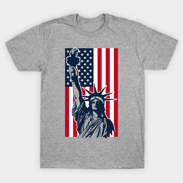 USA FLAG OF LIBERTY - Front/back by LILNAYSHUNZ